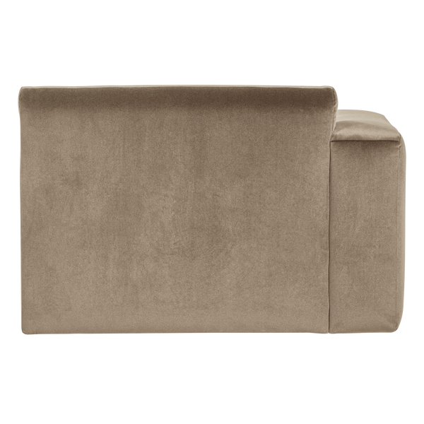 Mojo base chaise longue element links velvet khaki