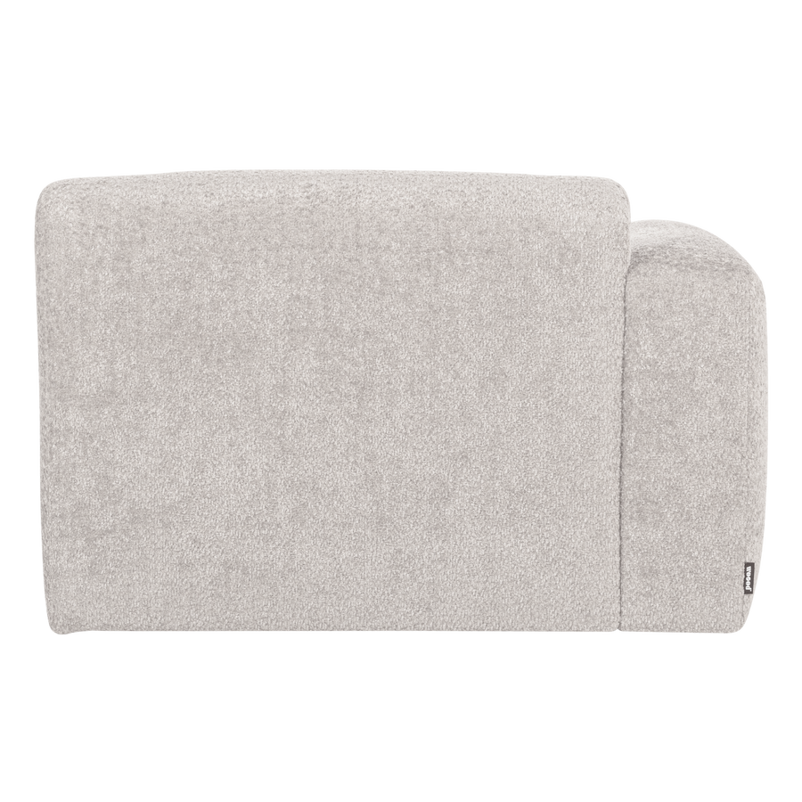 Mojo base chaise longue element links wollig ecru