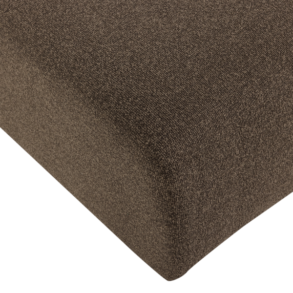 Mojo base chaise longue element rechts boucle bruin