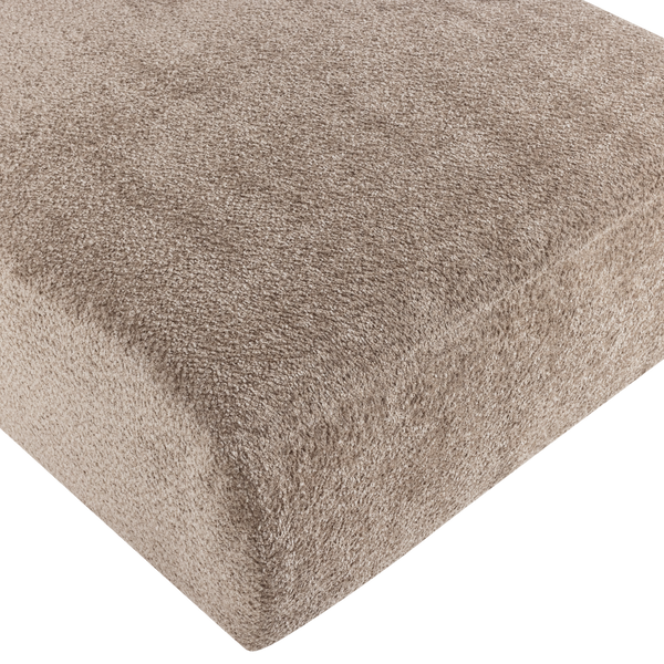 Mojo base chaise longue element rechts wollig donkerzand