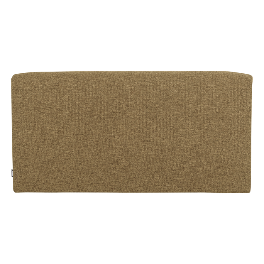 Mojo base eetbank 164 cm rugleuning boucle geel/bruin