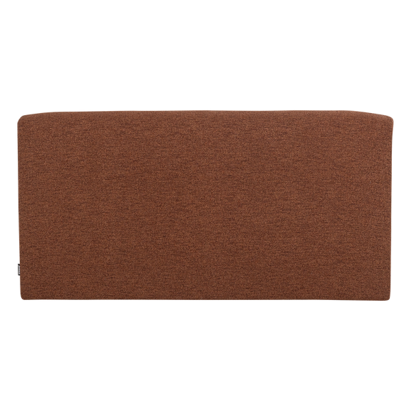 Mojo base eetbank 164 cm rugleuning boucle roestbruin