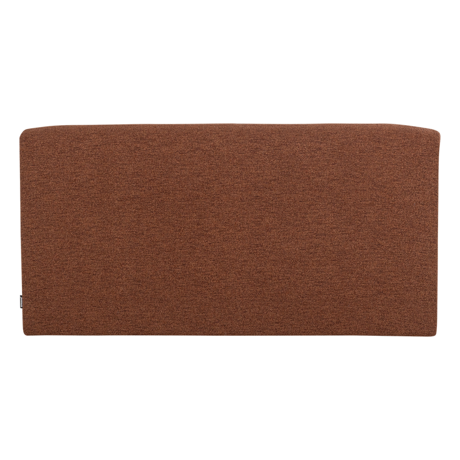 Mojo base eetbank 164 cm rugleuning boucle roestbruin