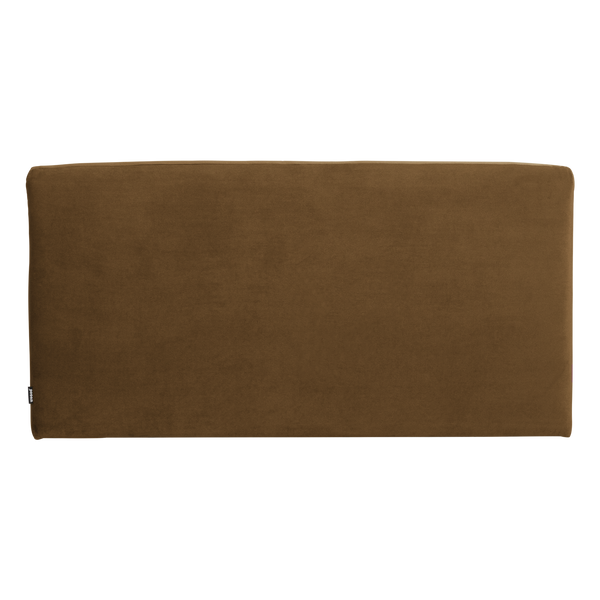 Mojo base eetbank 164 cm rugleuning velvet honinggeel