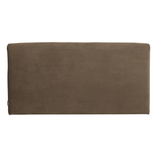 Mojo base eetbank 164 cm rugleuning velvet taupe