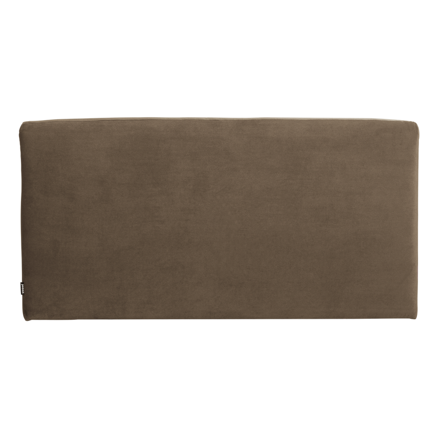 Mojo base eetbank 164 cm rugleuning velvet taupe
