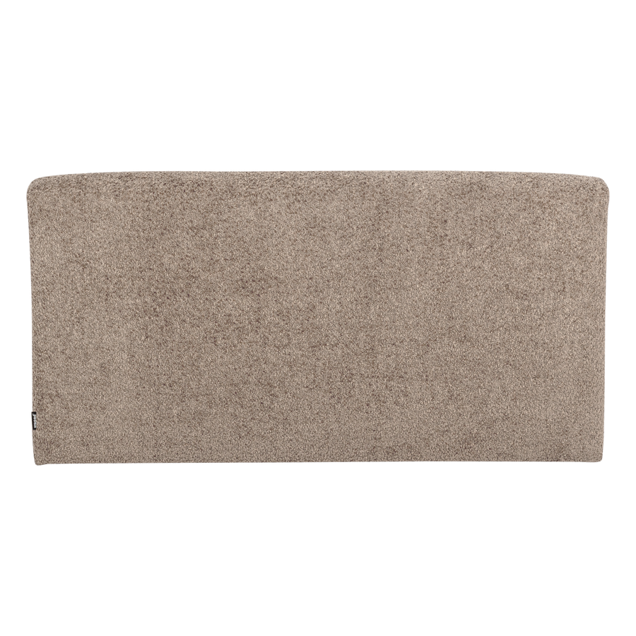 Mojo base eetbank 164 cm rugleuning wollig donkerzand