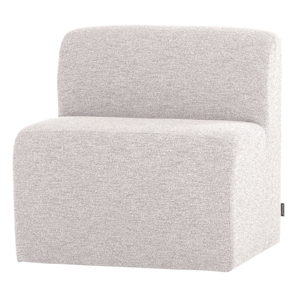Mojo base eetbank 84 cm rugleuning boucle ecru