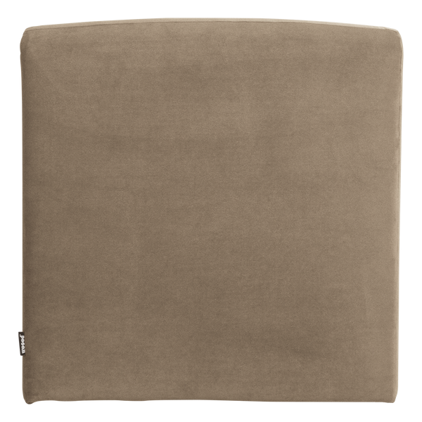 Mojo base eetbank 84 cm rugleuning velvet khaki