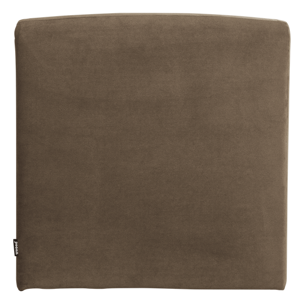 Mojo base eetbank 84 cm rugleuning velvet taupe