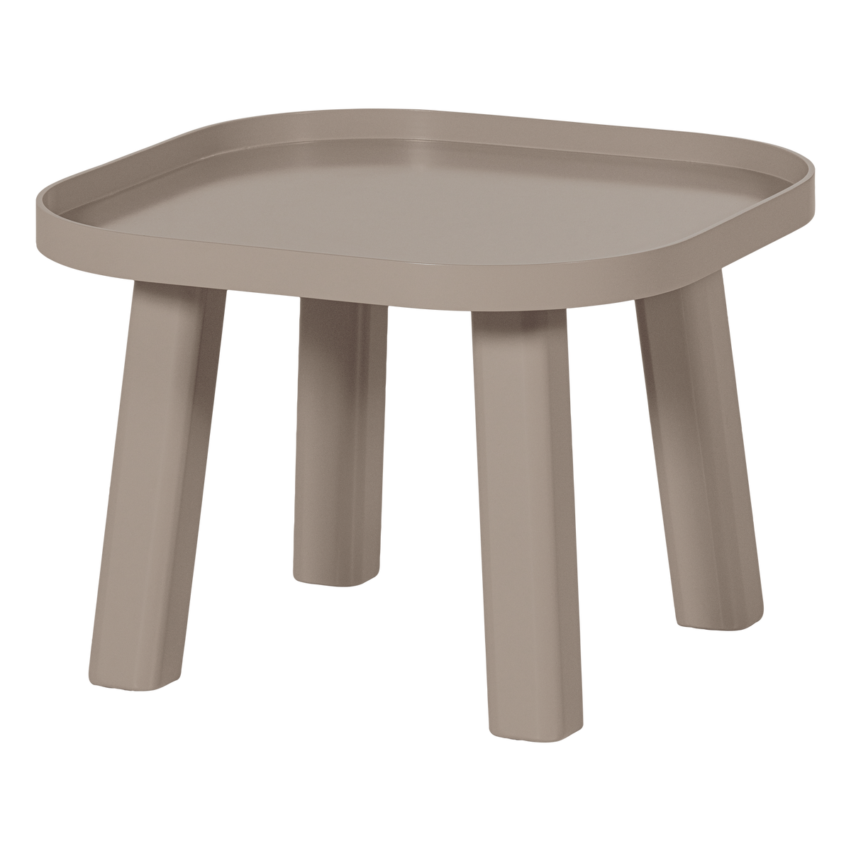 Mosa bijzettafel hout 60 x 60 cm zand