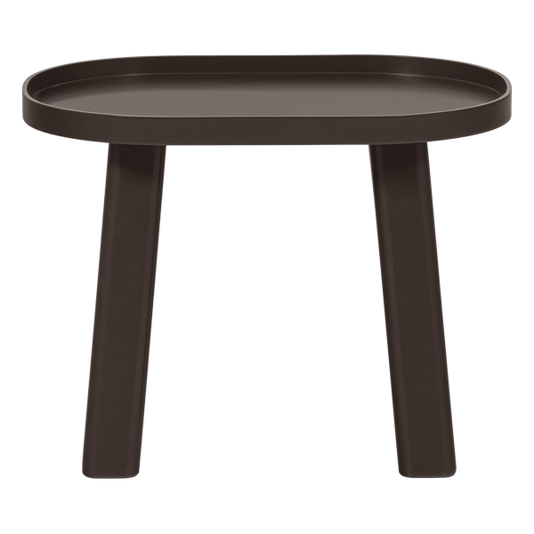 Mosa bijzettafel hout 60 x 41 cm donkerbruin