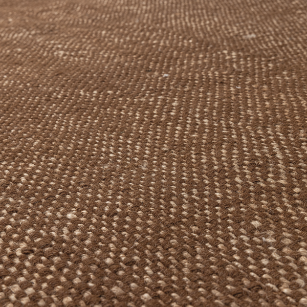 Ruglio vloerkleed 200 x 300 cm wol/jute bruin