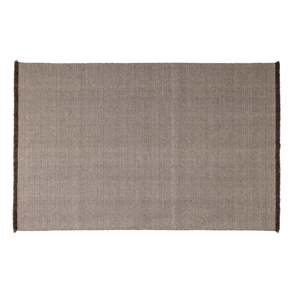 Weavly vloerkleed 170 x 240 cm wol bruin/naturel