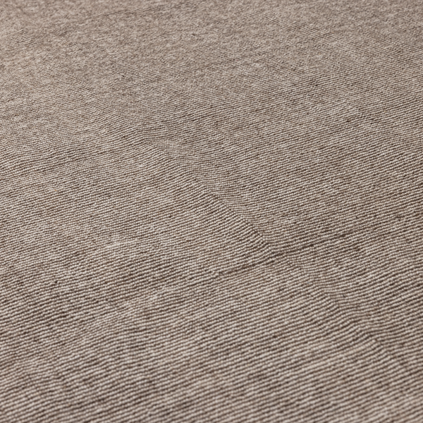 Weavly vloerkleed 170 x 240 cm wol bruin/naturel