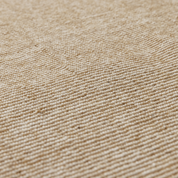 Weavly vloerkleed 200 x 300 cm wol lichtbruin/naturel