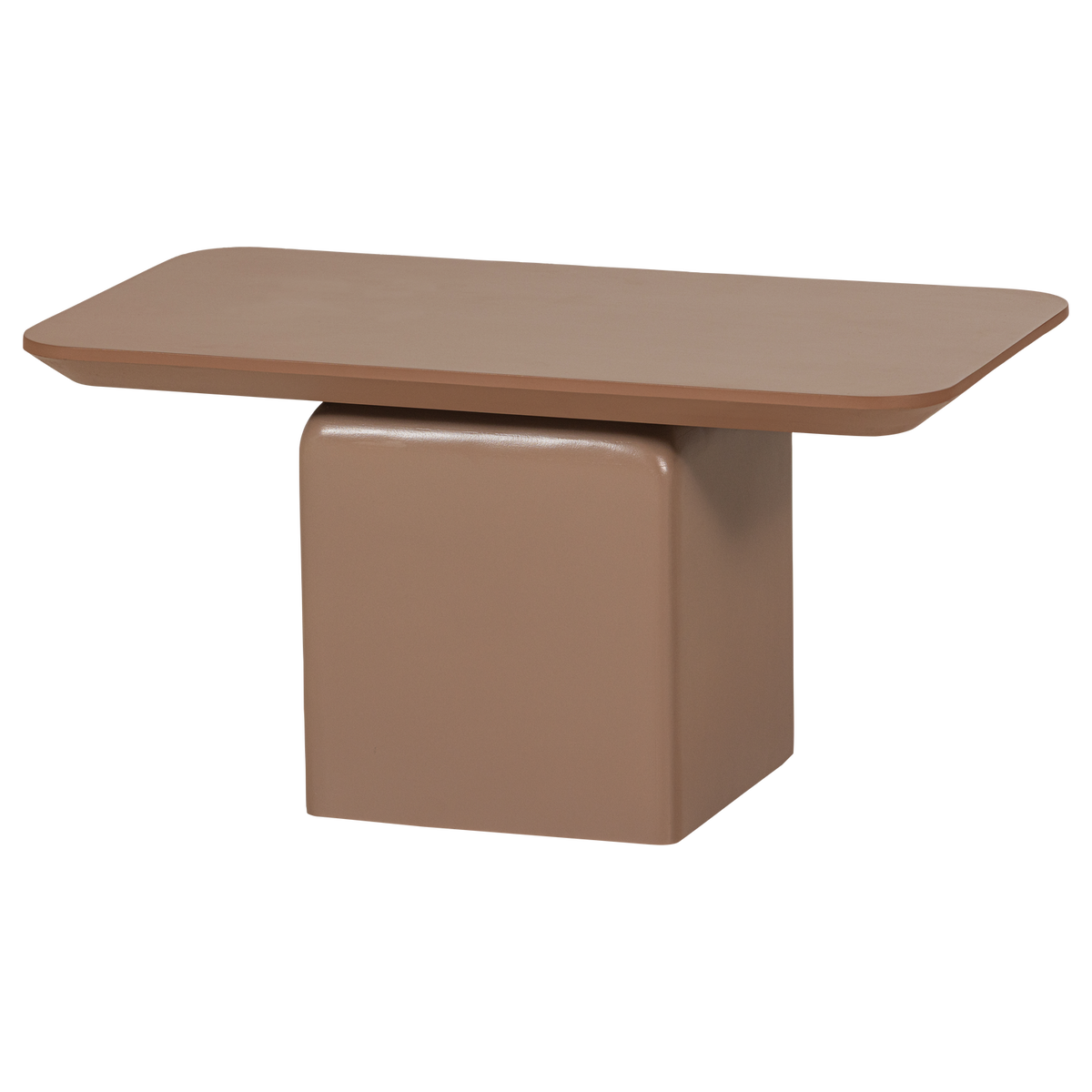 Tov bijzettafel hout oudroze