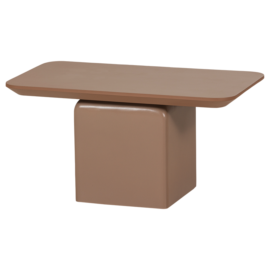 Tov bijzettafel hout oudroze