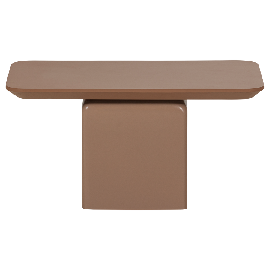 Tov bijzettafel hout oudroze