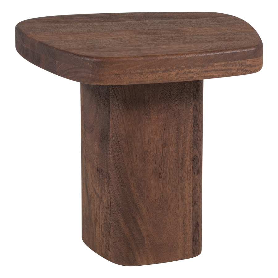 Nodu bijzettafel mangohout bruin