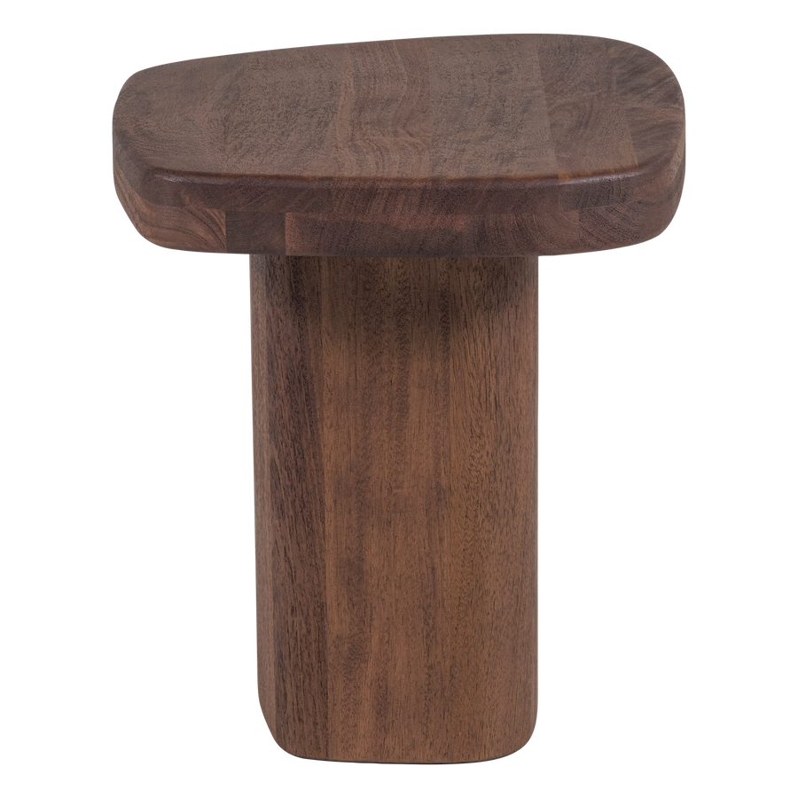 Nodu bijzettafel mangohout bruin