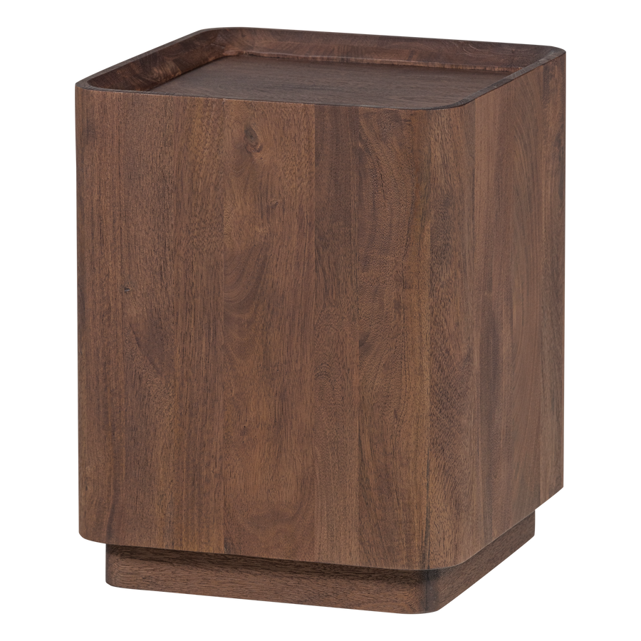 Volu bijzettafel mangohout bruin