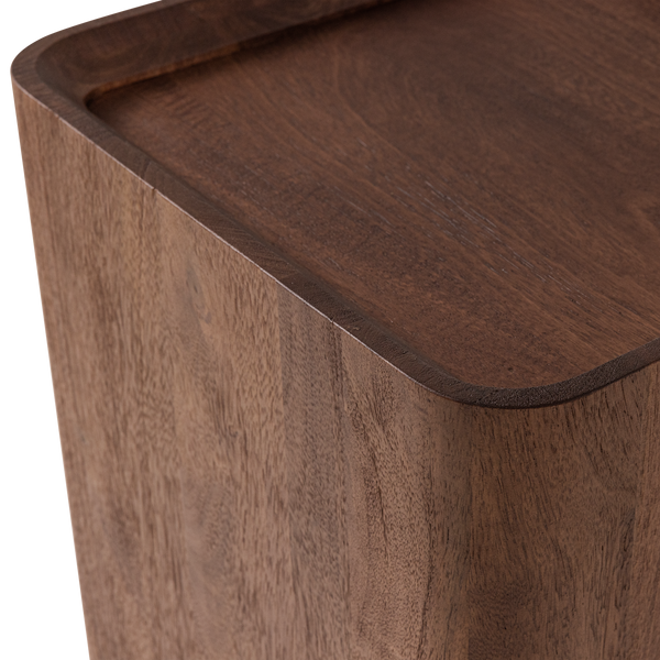 Volu bijzettafel mangohout bruin