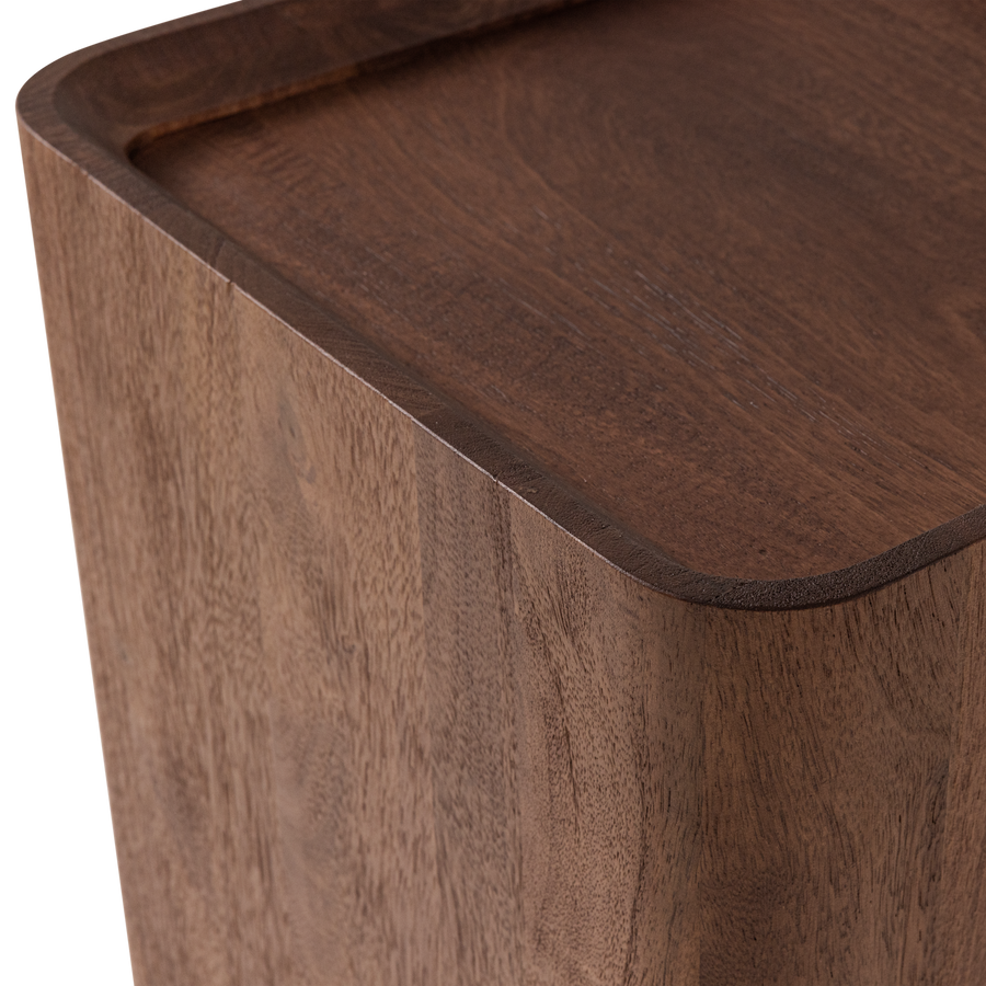 Volu bijzettafel mangohout bruin