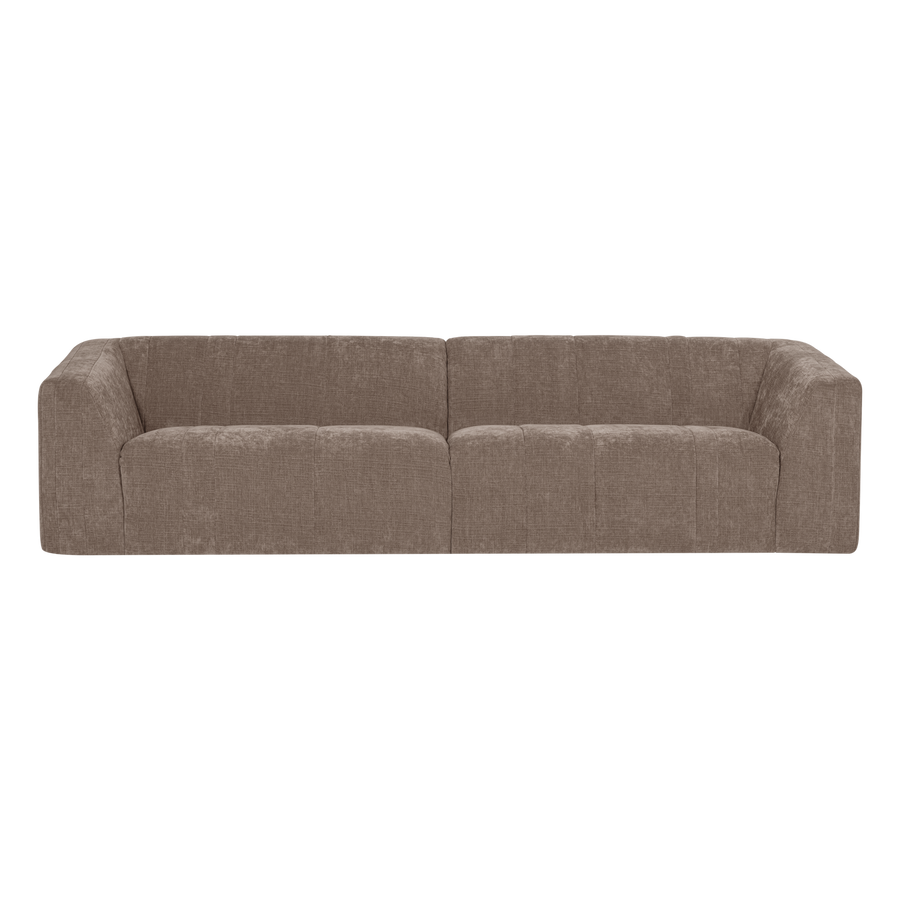 Omaire 4-zits zitbank chenille taupe