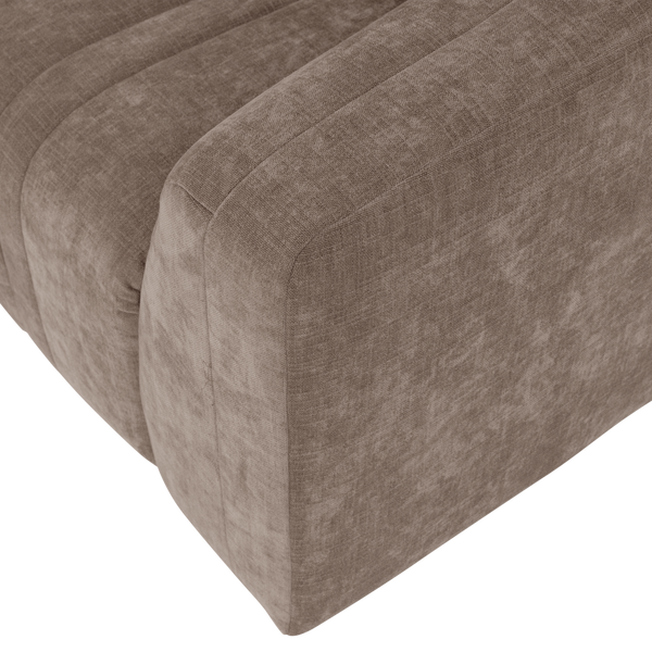 Omaire 4-zits zitbank chenille taupe