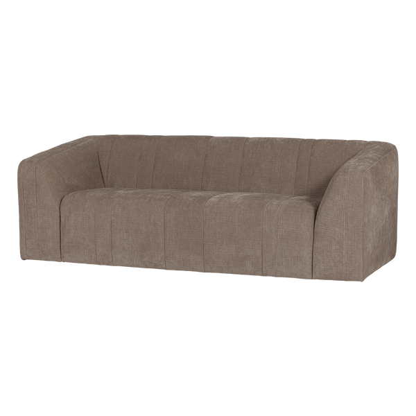 Omaire 2-zits zitbank chenille taupe