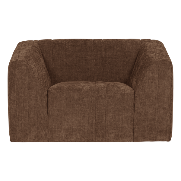 Omaire fauteuil chenille lichtbruin