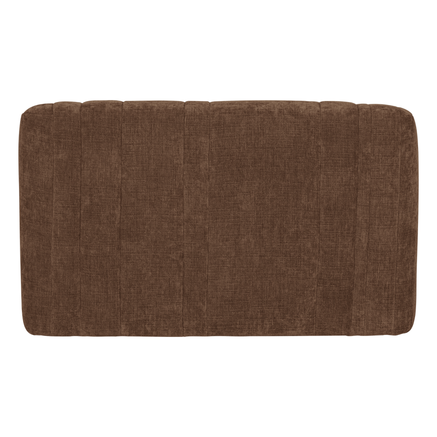 Omaire fauteuil chenille lichtbruin