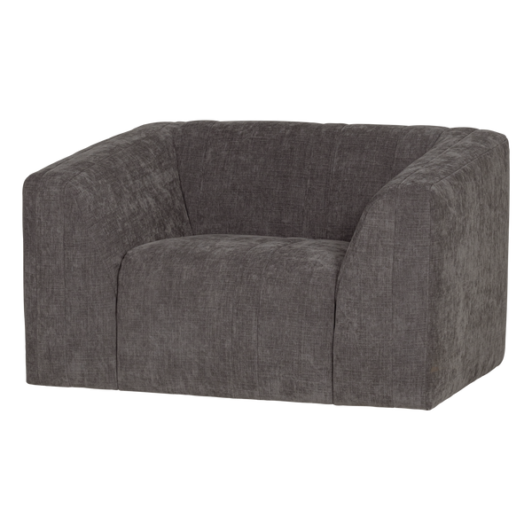 Omaire fauteuil chenille grijs