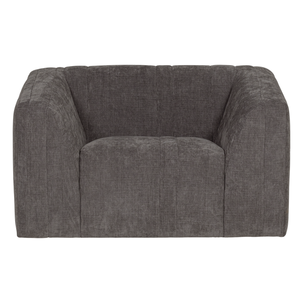 Omaire fauteuil chenille grijs
