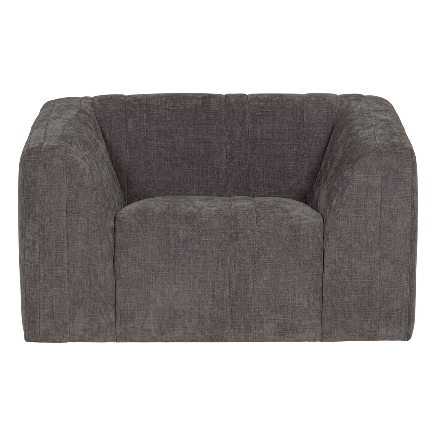 Omaire fauteuil chenille grijs