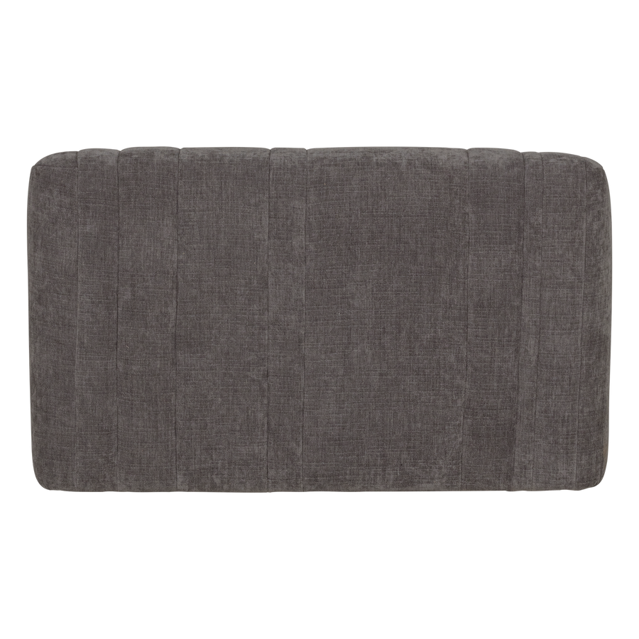 Omaire fauteuil chenille grijs