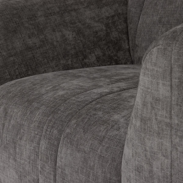 Omaire fauteuil chenille grijs