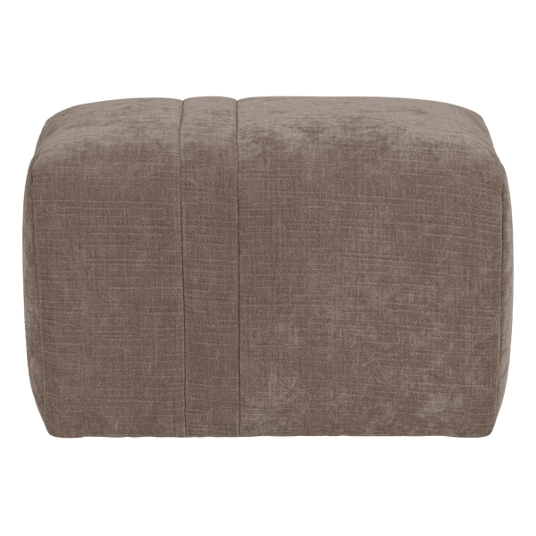 Omaire hocker chenille taupe