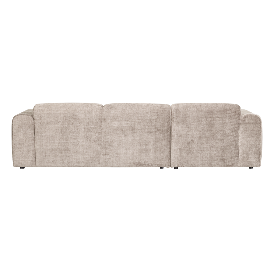 Cloud chaise longue bank links chenille naturel
