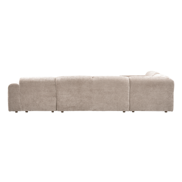 Cloud hoekbank links chenille naturel