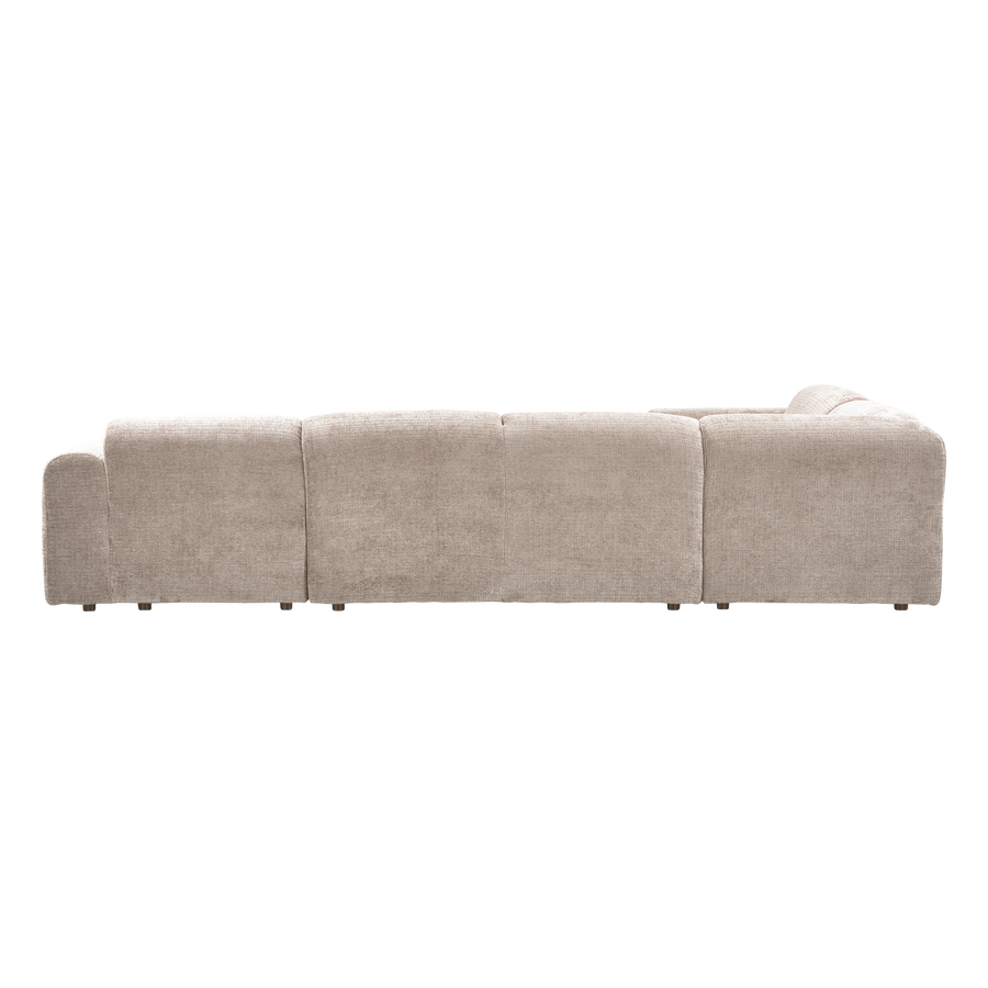 Cloud hoekbank links chenille naturel