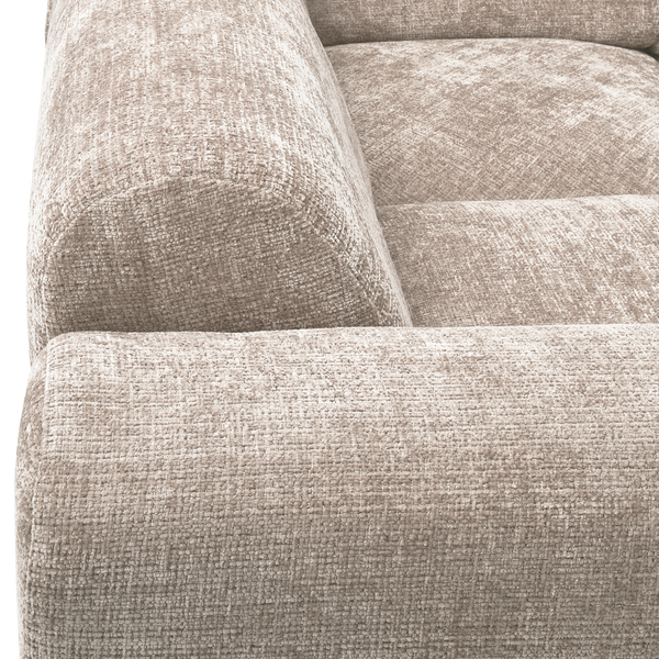 Cloud hoekbank links chenille naturel