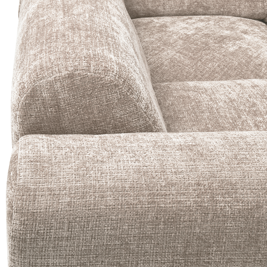 Cloud hoekbank links chenille naturel