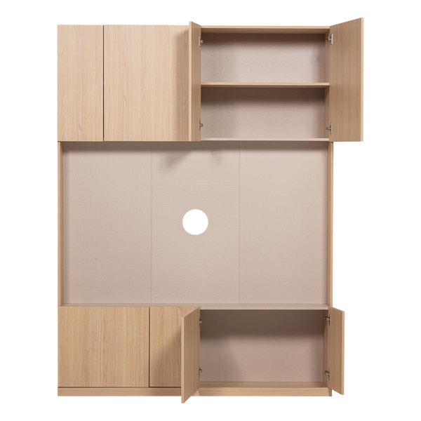 Build tv opbergkast 160 cm eikendecor naturel