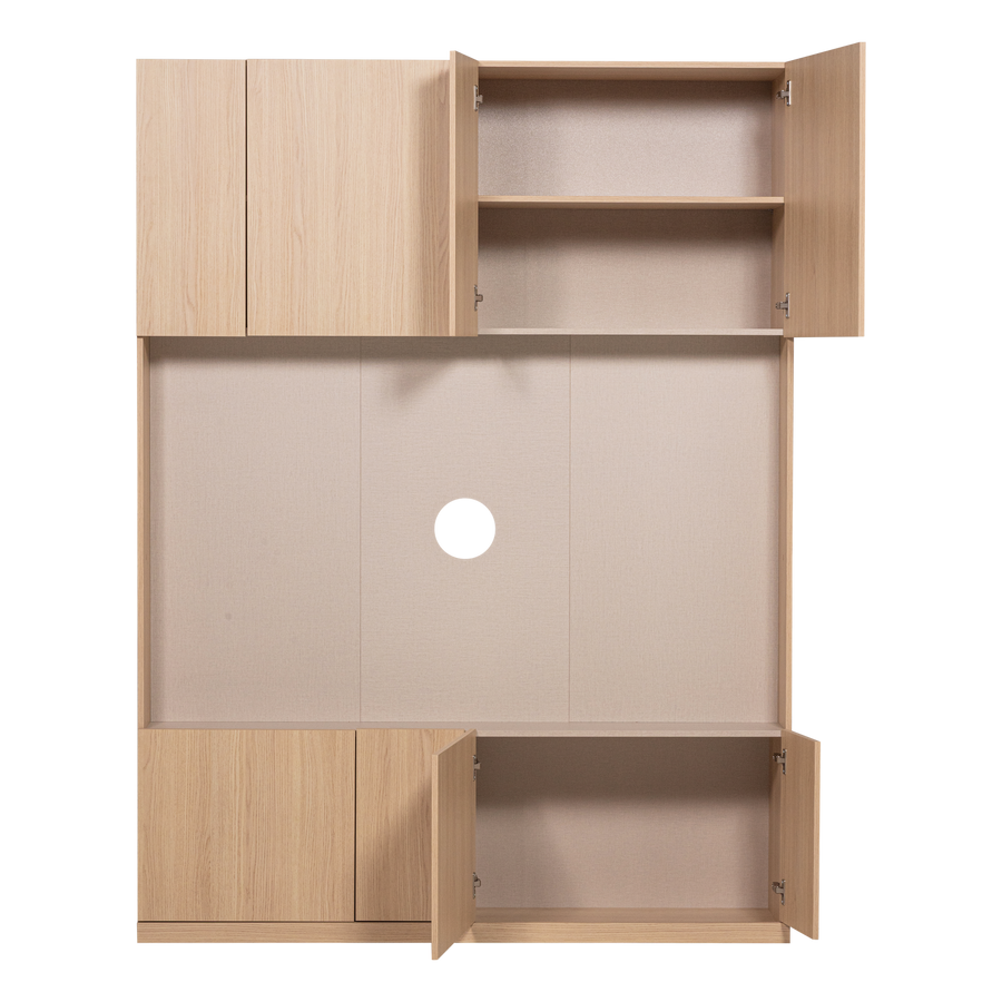 Build tv opbergkast 160 cm eikendecor naturel