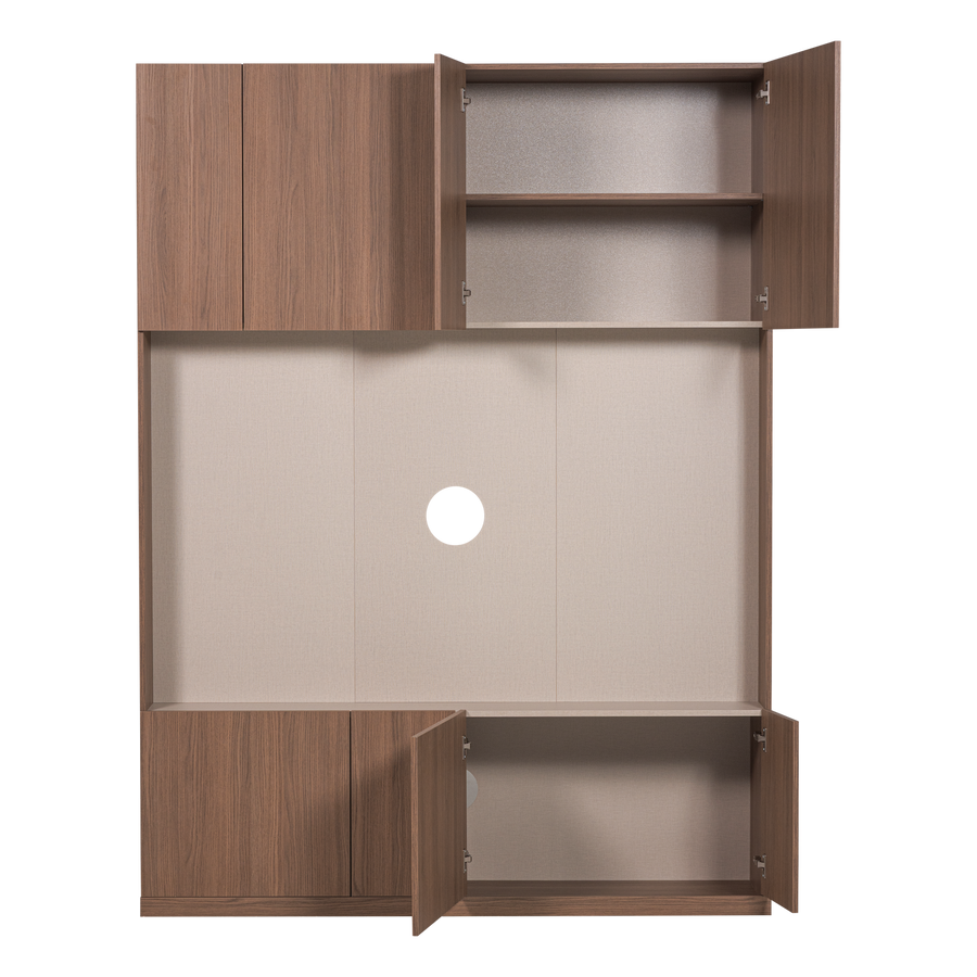 Build tv opbergkast 160 cm eikendecor bruin