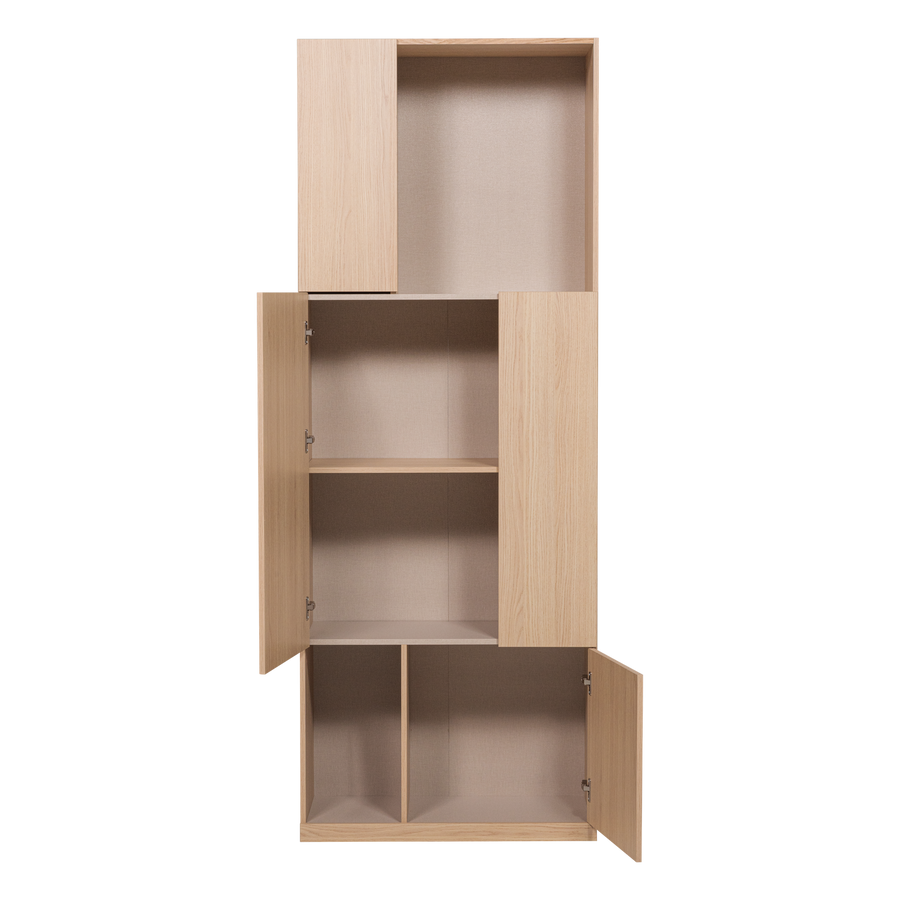 Build opbergkast 80 cm eikendecor naturel