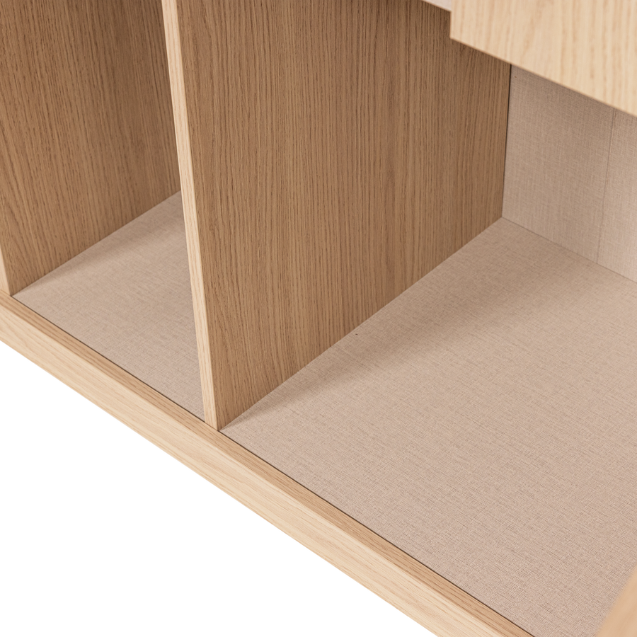 Build opbergkast 80 cm eikendecor naturel