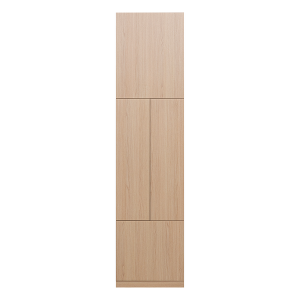 Build smalle opbergkast 54 cm eikendecor naturel